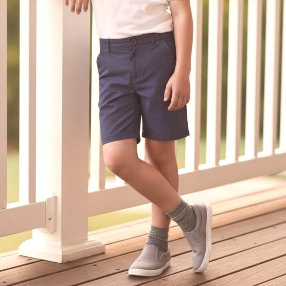 Cat & Jack 14 Shorts Twill Chino Boys Flat front Classic Quick Drying Summer